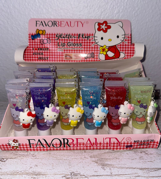 Scented Shimmer Clear Lip Gloss