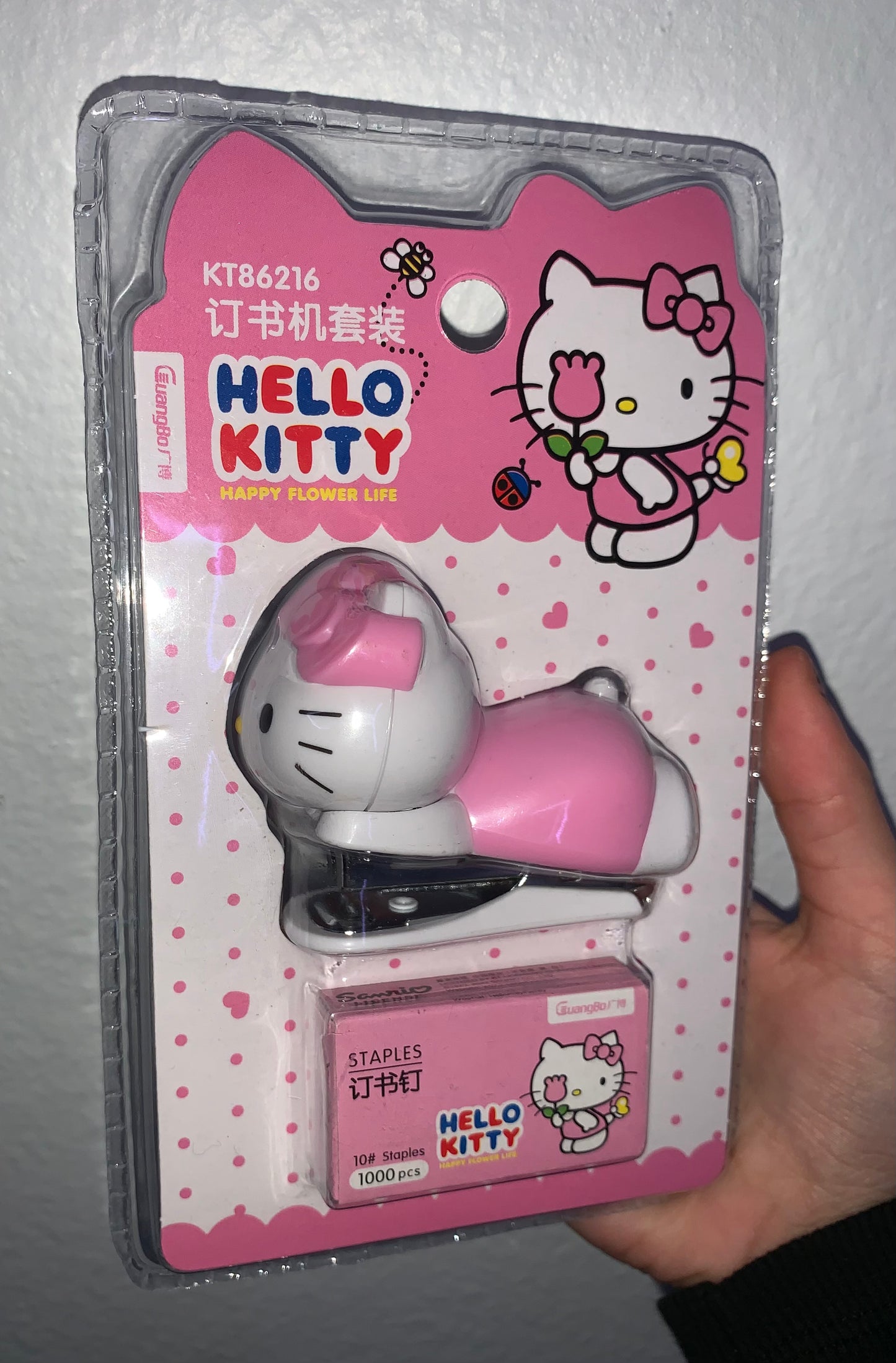 Pink Mini Stapler (staples included)