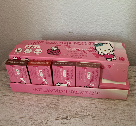3 in 1 Tinted Lip Balm, Blush & Eyeshadow