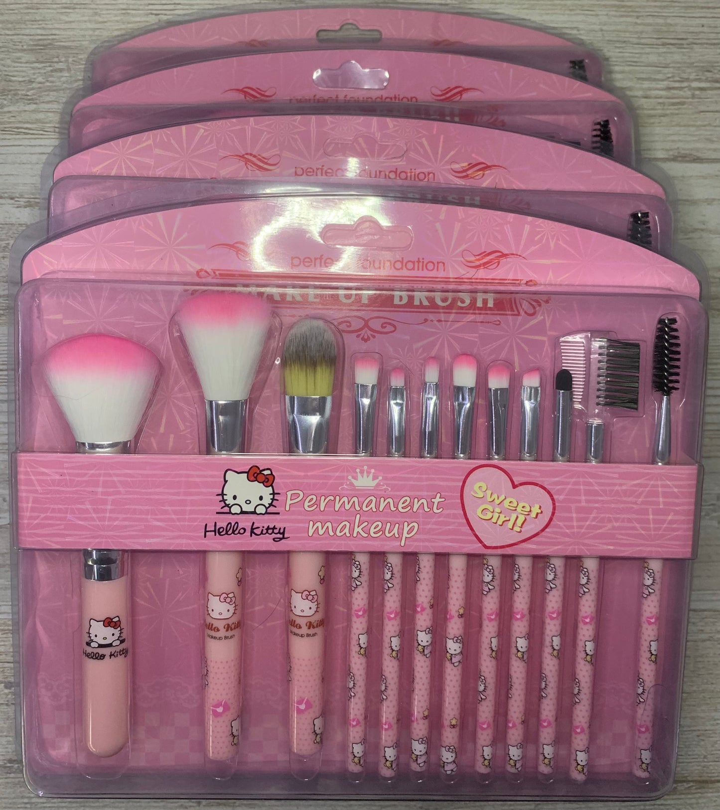 12 pcs Makeup Brush Set