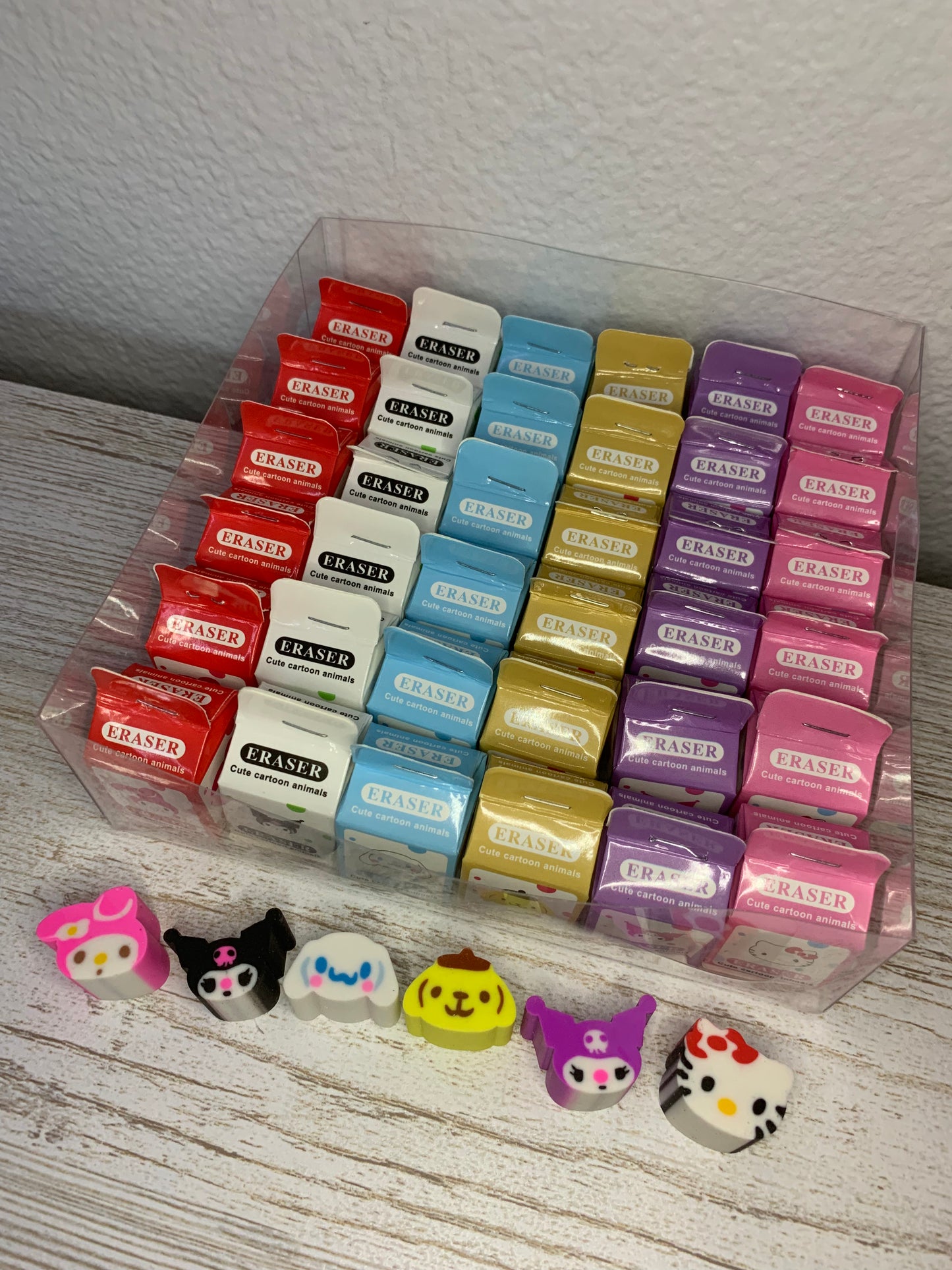 Sanrio Milk Carton Erasers