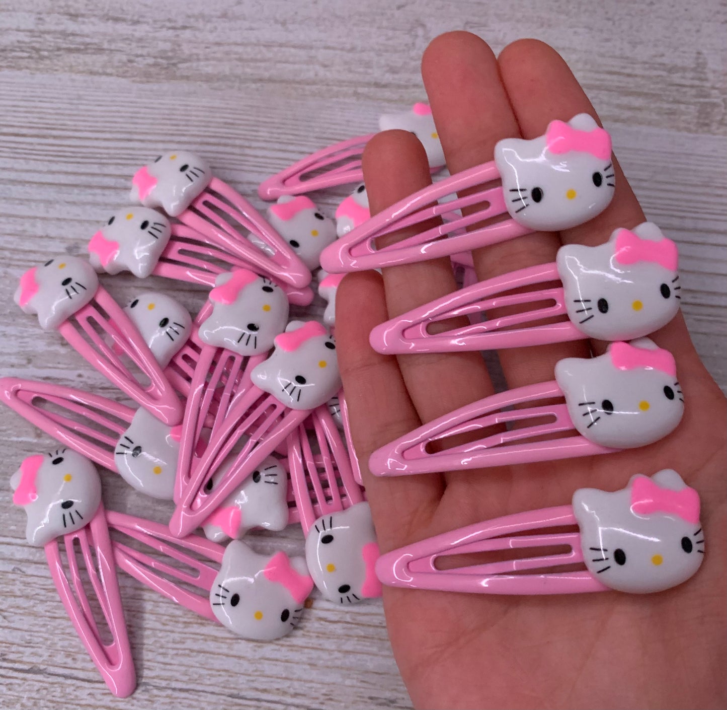 Pink Hair Clips