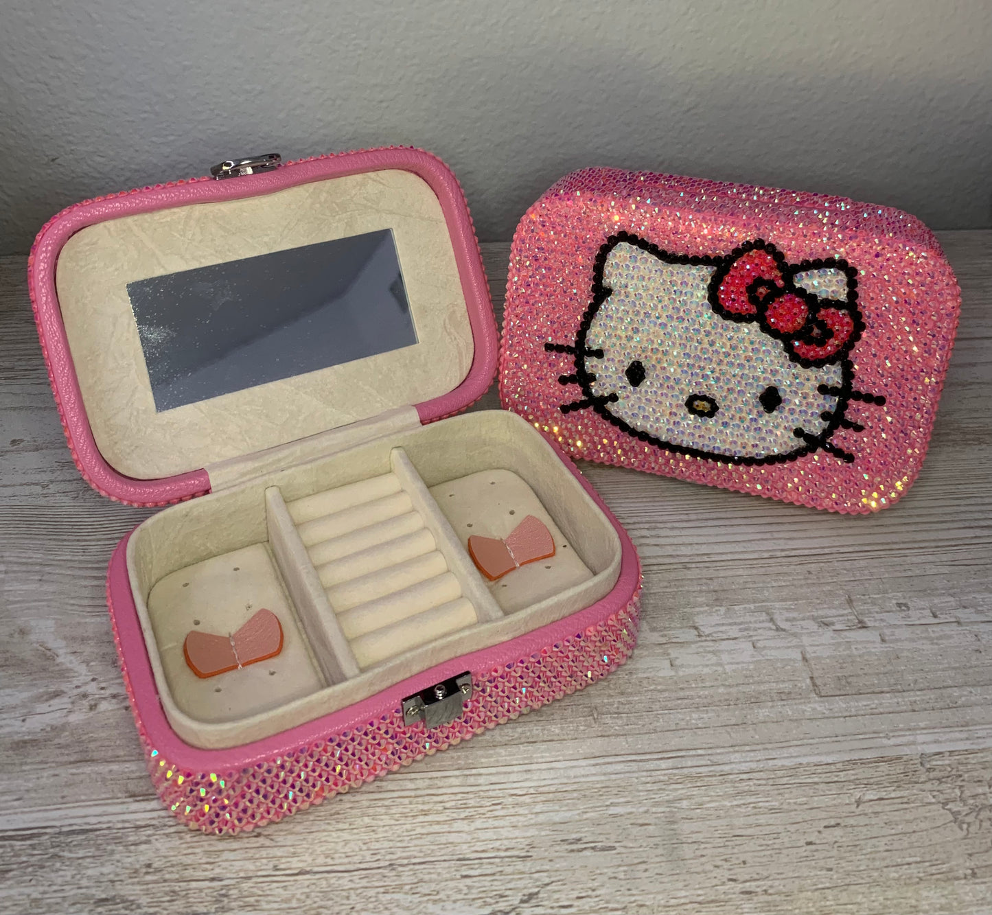 Rhinestone Jewelry Box