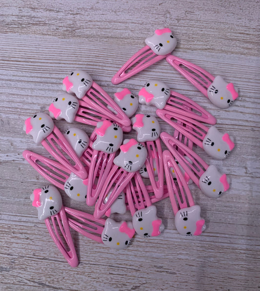 Pink Hair Clips