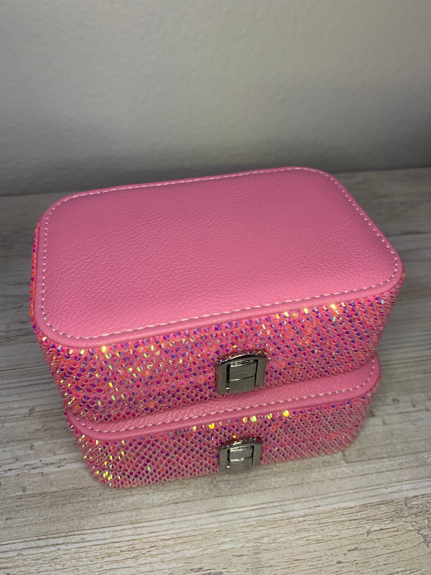 Rhinestone Jewelry Box